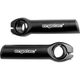 Ergotec Bar Ends EVO 1 Größe S, Aluminium, schwarz-sand, 50042001
