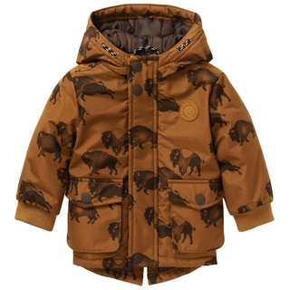 Noppies Winterjacke Baby Kind Winterjacke Rakovic, braun winddicht braun 86