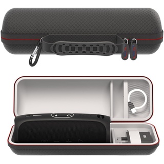 Digicharge Hart Tasche Hülle für JBL Charge 6 5 4 3 Pulse 4 3 Link 20, Sony SRS-XB30, Ultimate Ears MEGABOOM 3 Bluetooth Box tragbarer Lautsprecher Speaker Eva Hart Fall Reise Tragen Hartschalentasche