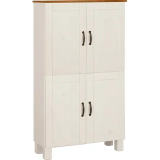 Home Affaire Midischrank »Rodby«, FSC®-zertifiziertes Massivholz, Breite 75cm, Höhe 130cm