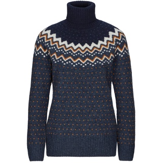 Fjällräven ÖVIK Knit Roller Neck W Damen - Wollpullover - blau