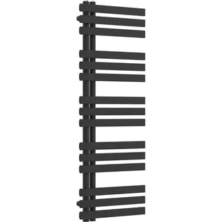 neu.haus Handtuchheizkörper Slidre 120x50 cm Schwarz