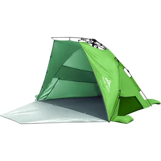 Strandzelt Pop-Up UV-Schutz LSF 50+ für 3-4 Personen leicht tragbar