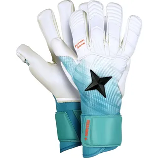 derbystar APS Pro Grip Aqua Torwarthandschuhe weiß/türkis/schwarz 9