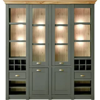 Home Affaire Buffet CAMBRIDGE 194 x 45 x 207 cm GRÜN
