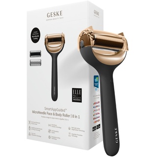 geske german beauty tech Geske SmartAppGuidedTM MicroNeedle Face & Body Roller | 8 in 1 Dermaroller 3 ct