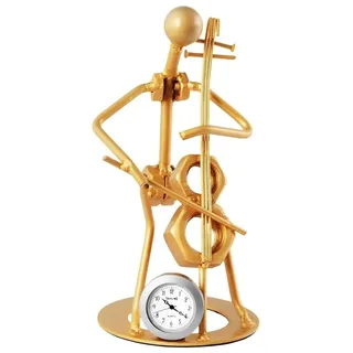 Tavolino Miniaturuhr - Geigerspieler - Größe 16,0 cm