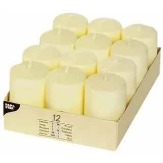 6 x 4 cm 12 St. elfenbein ivory