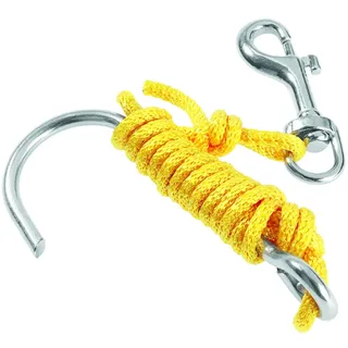 Scubapro Riffhaken mit Metall-Karabiner und Leine