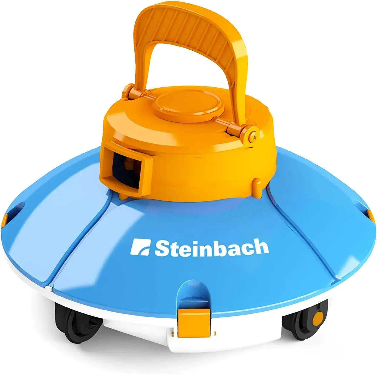 Steinbach Poolrunner Battery Basic 2.0, für Pools bis 10 m² Grundfläche, vollautomatisch, kabelllos, Akku-Betrieb