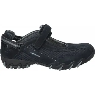 Allrounder by Mephisto NIRO C. SUEDE 97/3D Damenschuhe Slipper Schwarz, Schuhgröße:EUR 38.5 | UK 5.5 - Schwarz - 38,5