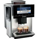 SIEMENS Kaffeevollautomat "EQ900 plus TQ903DZ3, auto. Reinigen/Entkalken, Cold Brew, Barista-Mode", grau (edelstahl), B:31,5cm H:39,2cm T:47cm, Kaffeevollautomaten, ETM Testnote "sehr gut", Geräuschreduzierung, edelstahl, Topseller