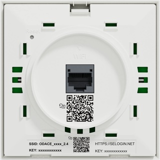 Schneider Electric - Odace Point Access WLAN-Band, POE 8 W, WLAN 4 & 5 AC2, 1 GB RJ45, Weiß – S520491