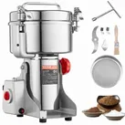 VEVOR elektrische Getreidemühle Hochgeschwindigkeits-Maismühle 2500 g 3400 W, Pulverisiermaschine aus Edelstahl, für trockene Körner Gewürze Müs
