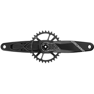 Truvativ Descendant 6k Eagle DUB Boost Kurbelgarnitur - Black - 170 mm
