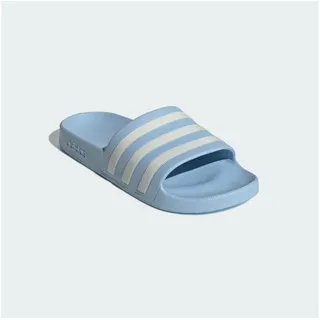 Aqua adilette Glow Blue / Zero Metalic / Zero Metalic 37