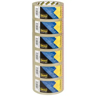 IDENA Packband geräuscharm, transparent, 5cmx66m