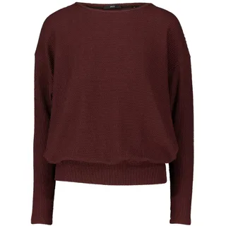 Zero Damen Jerseyshirt strukturiert Langarm 36, Mystic Berry - 36