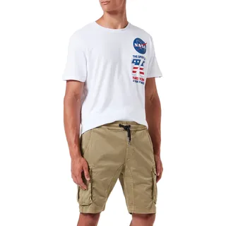 Alpha Industries Cotton Twill Cargo Shorts Olive S