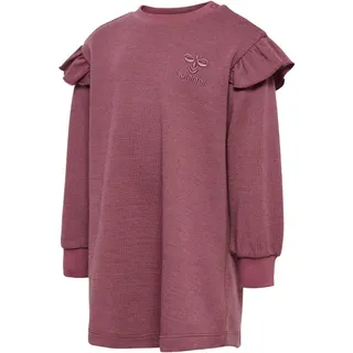 hummel hmlWULBATO langarm Sweatkleid Mädchen 4085 - rose brown 80