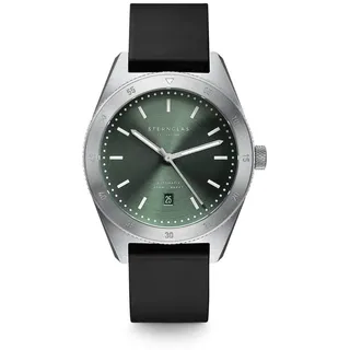 STERNGLAS - MARUS - grün - kautschuk / 42MM