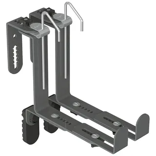 geli Blumenkastenhalter Spezial Universal grau
