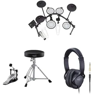 Roland TD-07DMK Elektronisches Drumkit + DAP3X Zubehörset + RH5 Kopfhörer