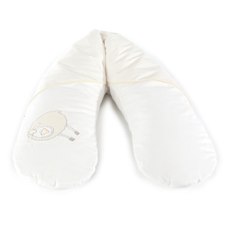 Mikroperlen schaf beige