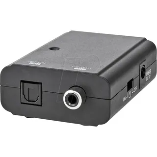 Nedis ACON2505BK Audio-Konverter Schwarz