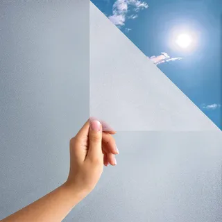 Mattfolie für Fenster & Türen - 0.90 m / 2 m / Statische Haftung