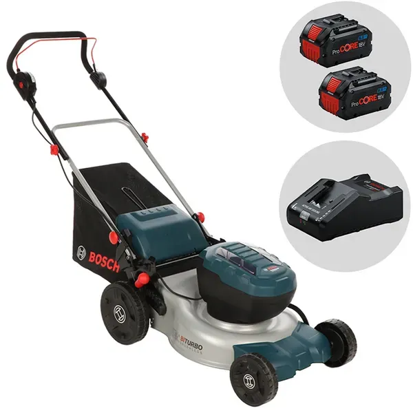 Bosch Professional GRA 18V2-46  Akku-Rasenmäher  2×18V 8 Ah  Schnittbreite 46 cm