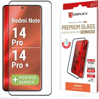 Displex Panzerglas 10H für Xiaomi Redmi N. 13Pro+ / 14 Pro+