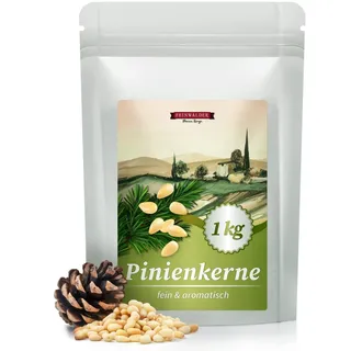 Feinwälder® Pinienkerne 1 kg unbehandelt und naturbelassen - 1 kg