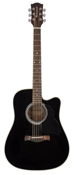 Richwood D40CEBK Elektro-Akustik Westerngitarre MASTER Series