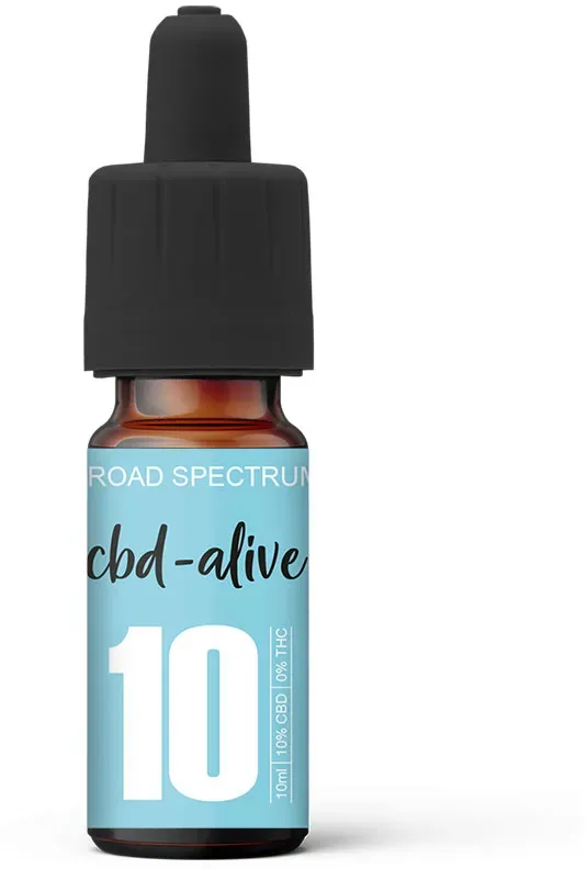CBD Öl 10% Breitspektrum - 1 Stk - 1000mg Cannabidiol - 10ml