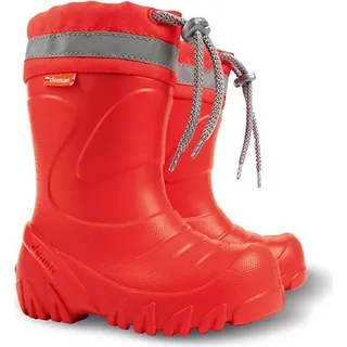 DEMAR DEMAR. Kinder Gummistiefel Winterstiefel Regenstiefel Kinderstiefel gefüttert Rote 26/27 - 26/27