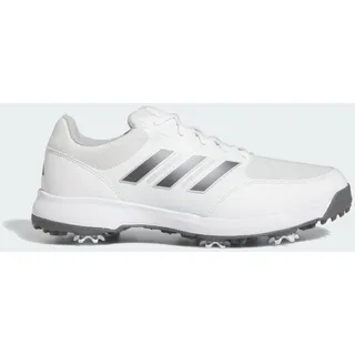 adidas Tech Response 3.0 Wide Golfschuh Cloud White / Dark Silver Metallic / Silver Metallic 44