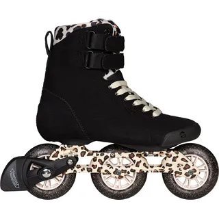 Powerslide Pheme Leo 100 Inline-skates - Black / Leo - EU 40