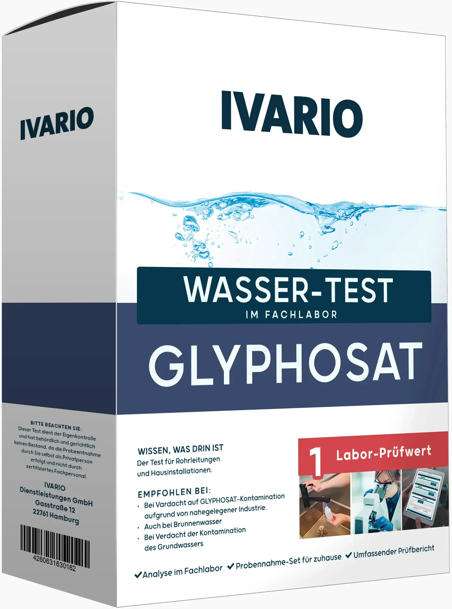 Glyphosat-Wassertest