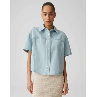 Opus Bluse Ferluna breath Blau S