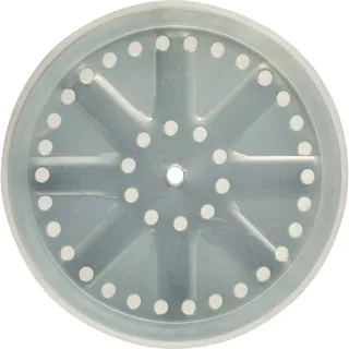 BROWIN 311017 Silikon-Kolben Ø 12,8 cm für 4 kg-Wurstfüller, Silicone, Weiß