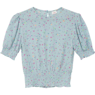 s.Oliver - Bluse mit Smok-Detail, Mädchen, türkis, M
