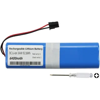 K KYUER 6400mAh PA61 Saugroboter Akku Kompatibel mit RoboVac X8 Serie Eufy RoboVac X8 RoboVac X8 T226X Eufy RoboVac X8 Pro Eufy RoboVac X8 Pro SES RoboVac X8 Hybrid White Robot Vacuum Battery