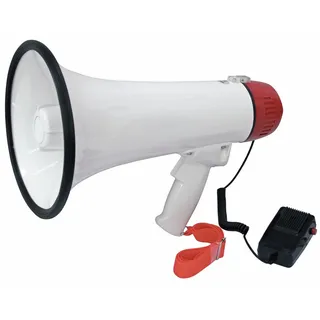 Omnitronic® Megaphon MP-15A - Rot / Weiß