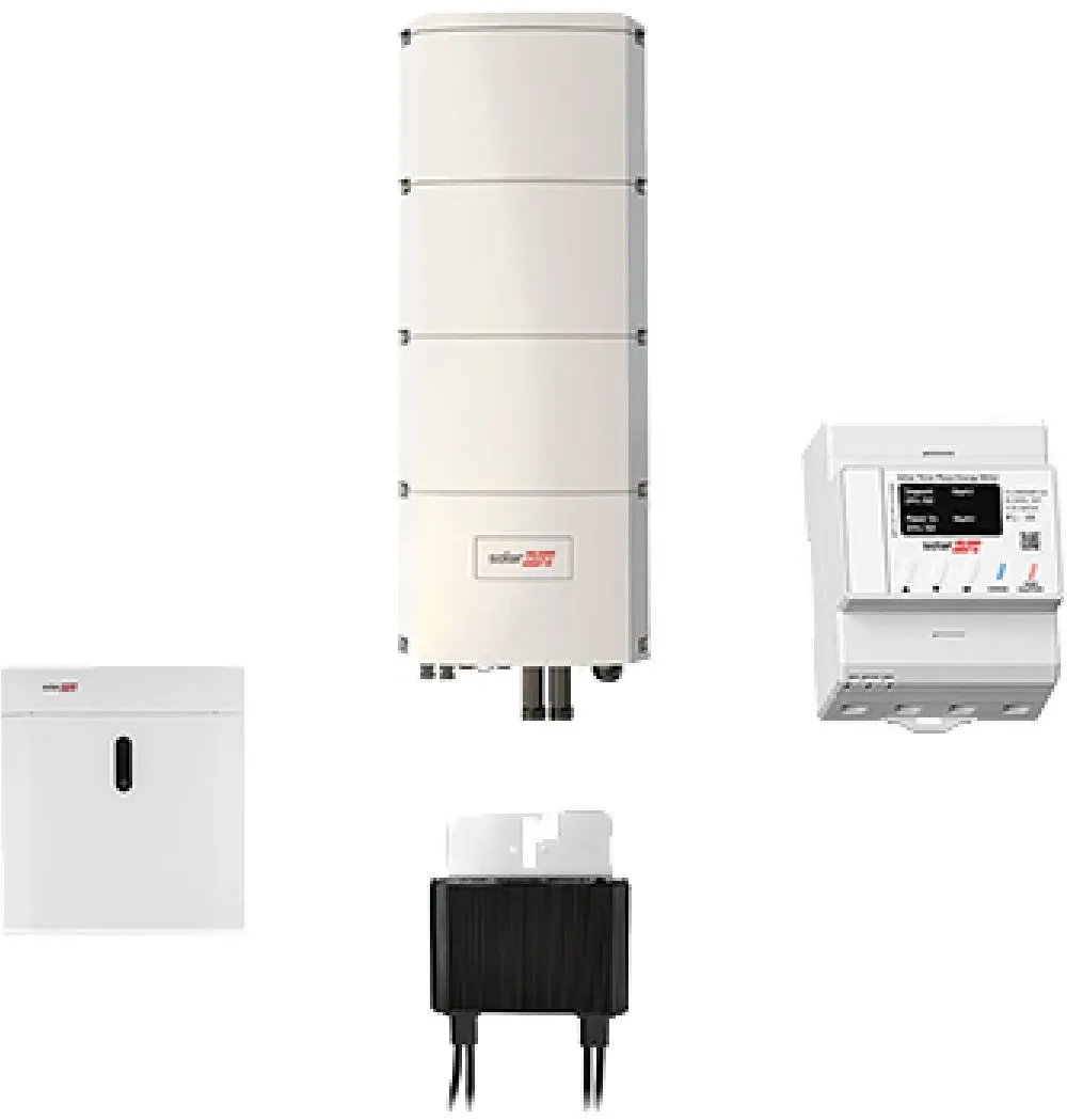 SolarEdge SE8K-RWB mit S440 und Home Battery Solarspeicher, 4,6 kWh