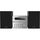 Grundig CMS 4200 (Bluetooth, CD Player, 2x 60 W), Stereoanlage, Silber, Schwarz