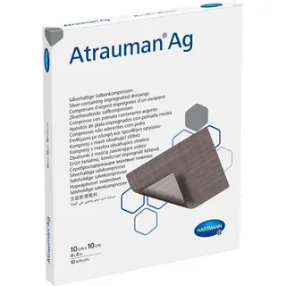 Hartmann Atrauman Ag steril Kompressen 10 St