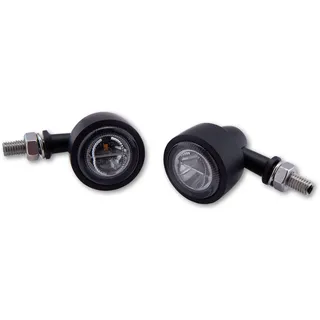 Highsider 3in1 LED-Blinker CLASSIC-X1 Paar, schwarz oder silbern
