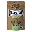 Happy Cat Bio Pouch Huhn & Ente 85 g (Menge: 12 je Bestelleinheit)