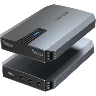 WAVLINK 4K HDMI Video Capture-Karte für Gaming/Live Streaming - Capture mit ultra-niedriger Latenz, VRR, Plug-and-Play, kompatibel mit Windows/Mac/Linux/Android